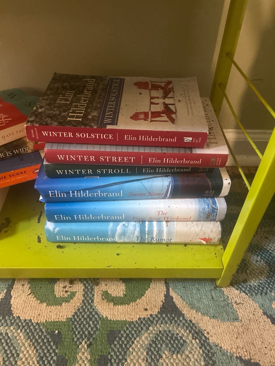 Elin Hilderbrand 6 Book Collection Bundle Including Winter Solstice, Winter Stre