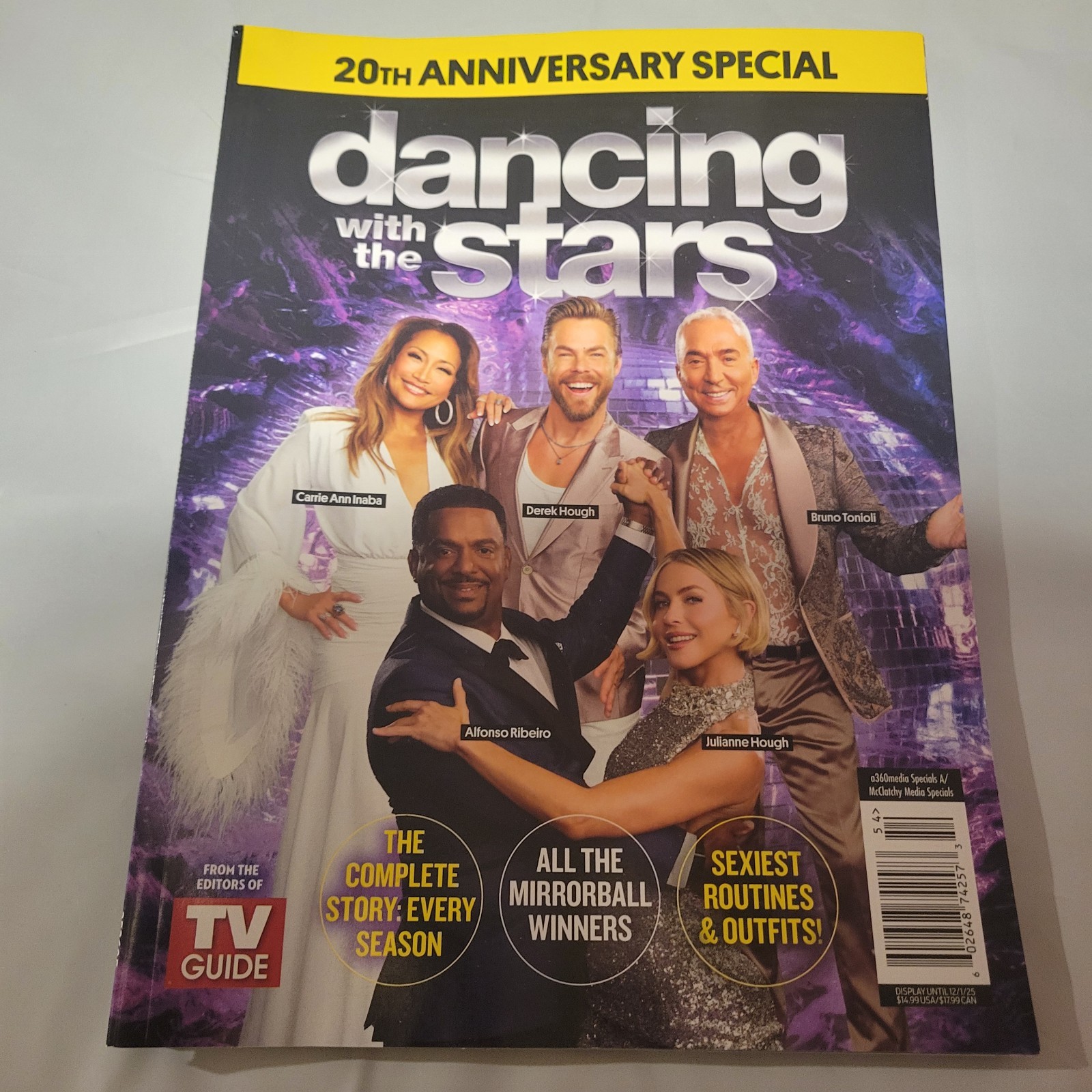 DANCING WITH THE STARS: TV Guide Magazine ~ 20th Anniversary Special