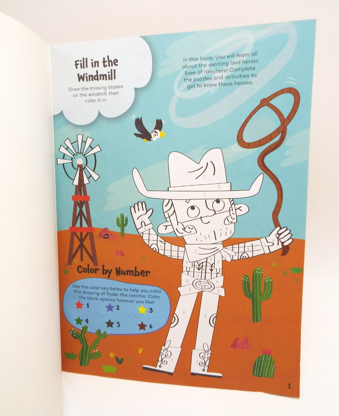 2 new Farm Sticker Activity Books: I am a Rancher Hero & 4 Farm Sticker Puzzles