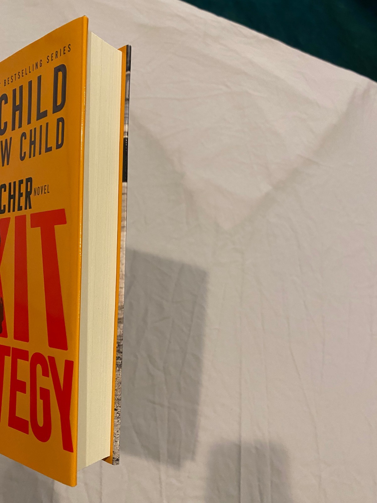 Lee Child Andrew Child Exit Strategy Reacher Book 30 First Edition 1st Printing
