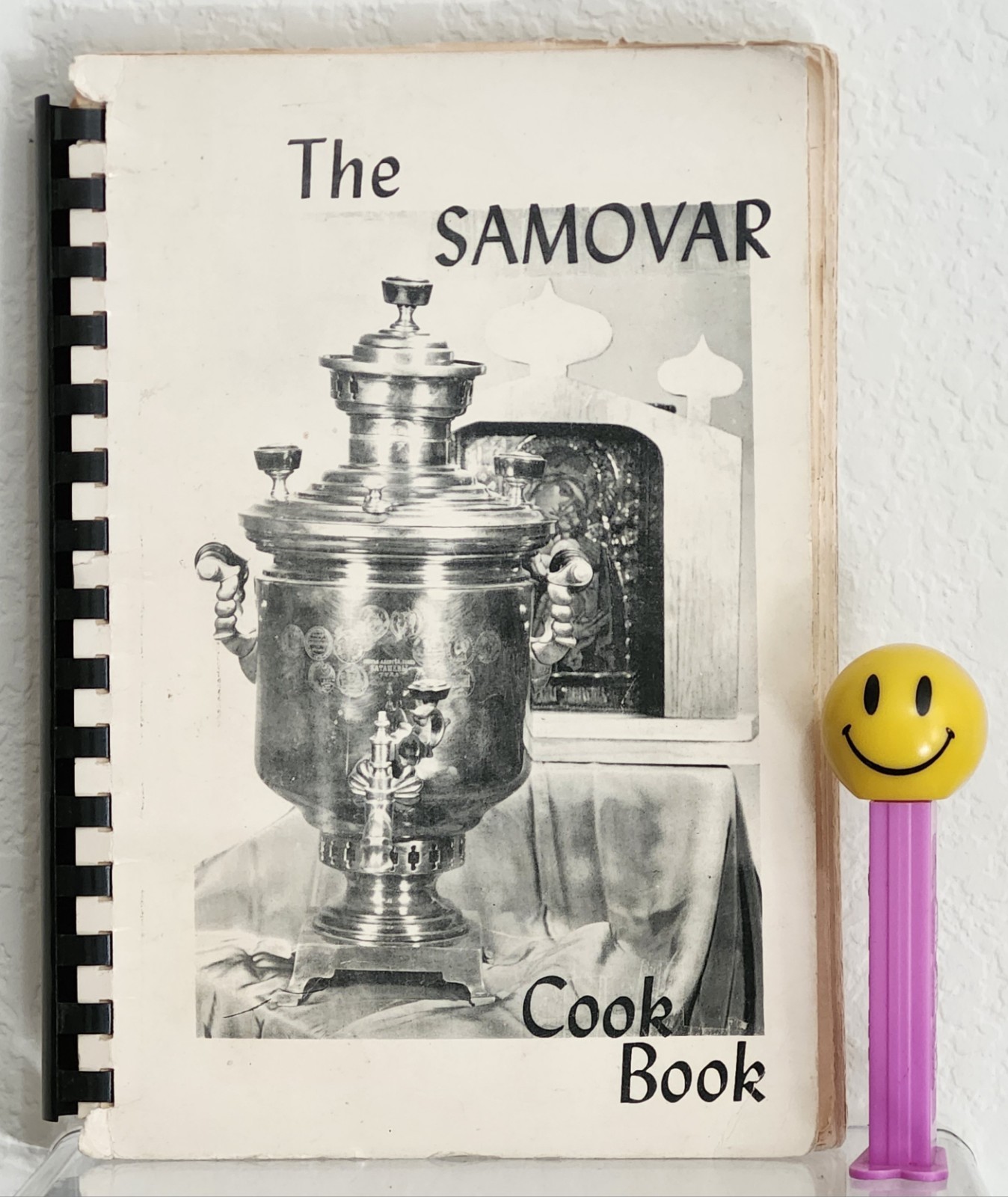 1964 Samovar Cook Book – Eastern Orthodox Church Madison IL Russian Spiral Bound
