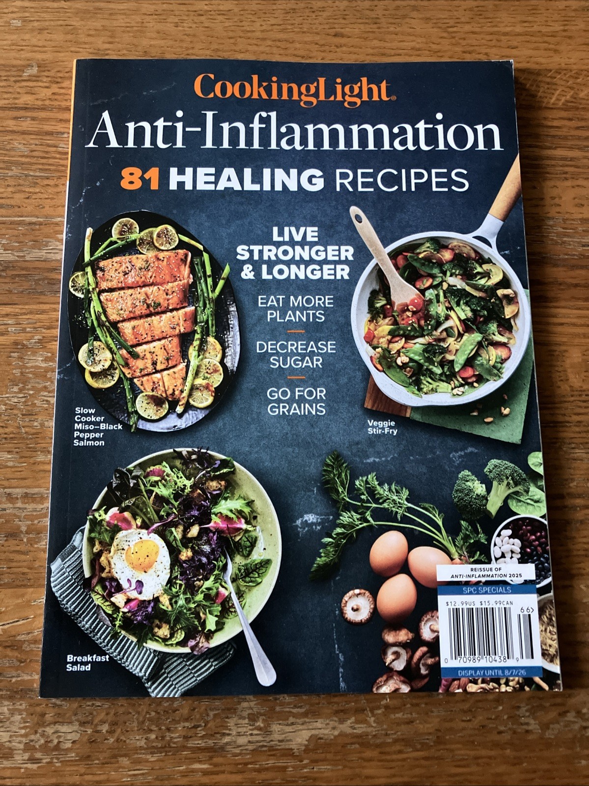 Cooking Light Anti-Inflammation Magazine 81 Healing Recipes (Reissue)