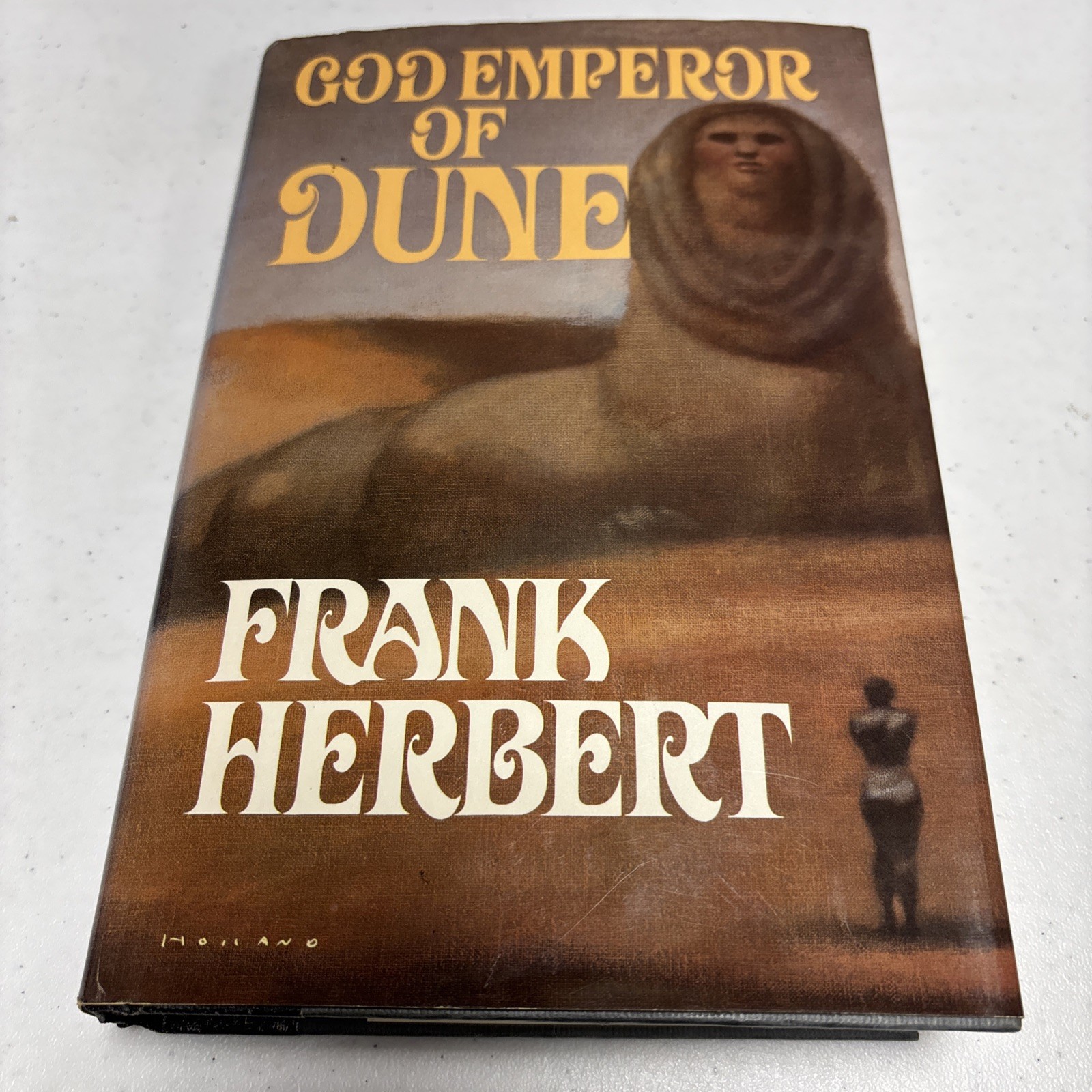 God Emperor of Dune By Frank Herbert (HCDJ 1981) First Edition 1st Printing