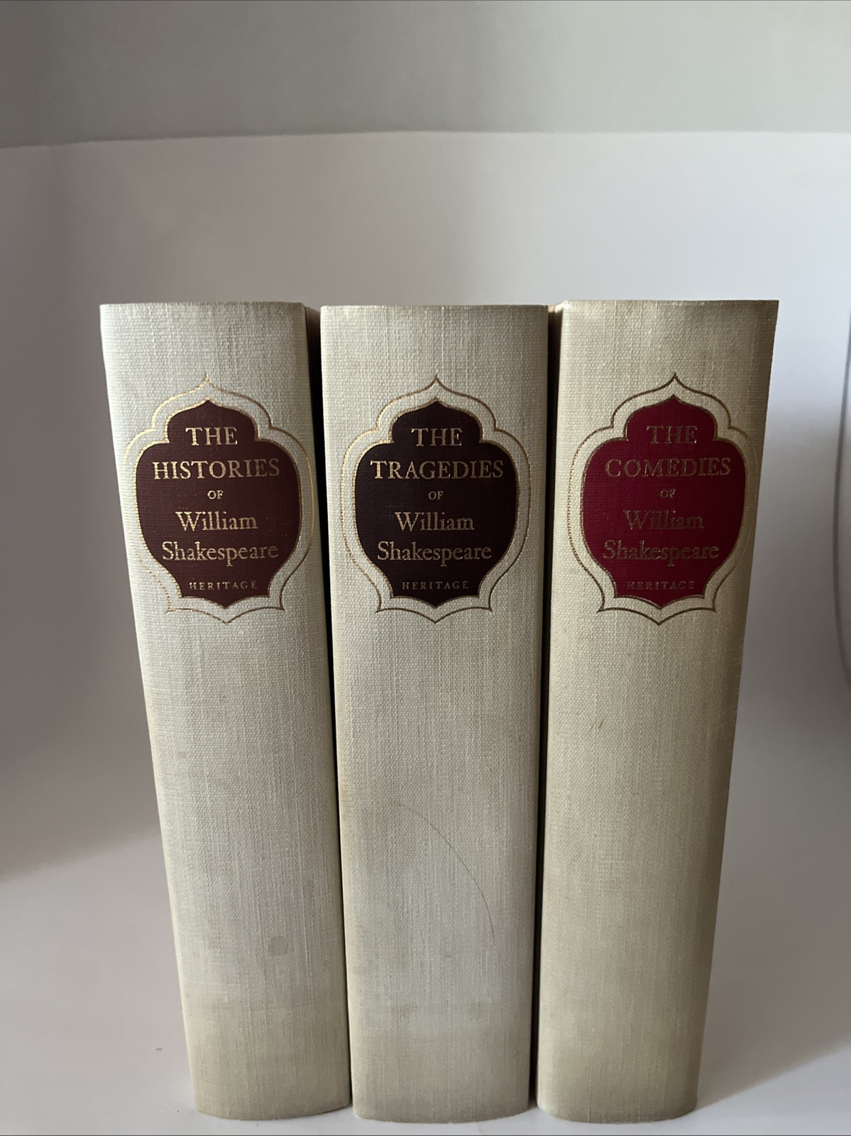 William Shakespeare Heritage Press Three Volume Set 1958 Illustrated