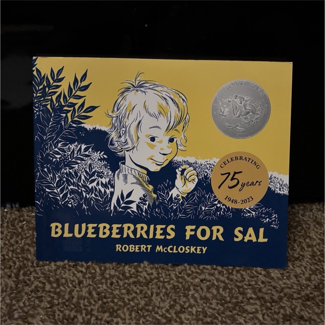 Blueberries for Sal Robert McCloskey Illustrated Trade Paperback Penguin 1976
