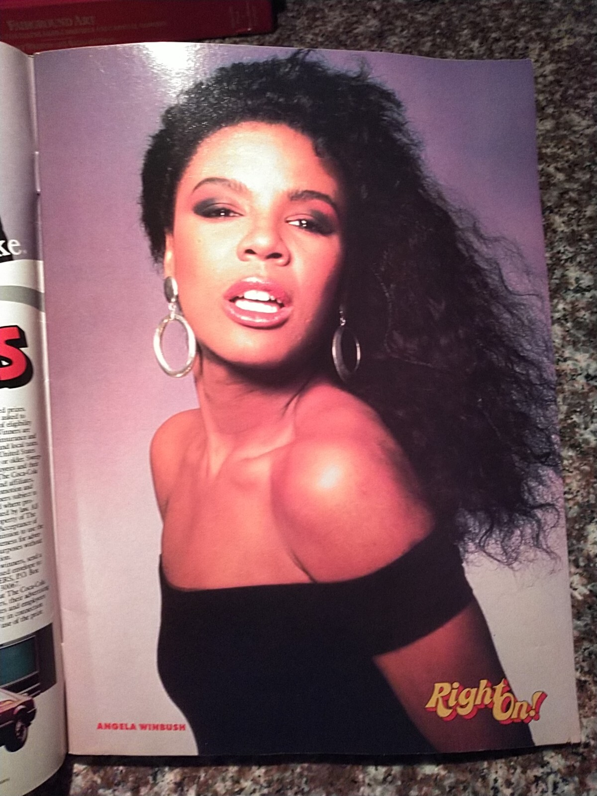 RIGHT ON ! MAGAZINE SEPT 1988 DJ JAZZY JEFF AND THE FRESH PRINCE SALT N PEPA