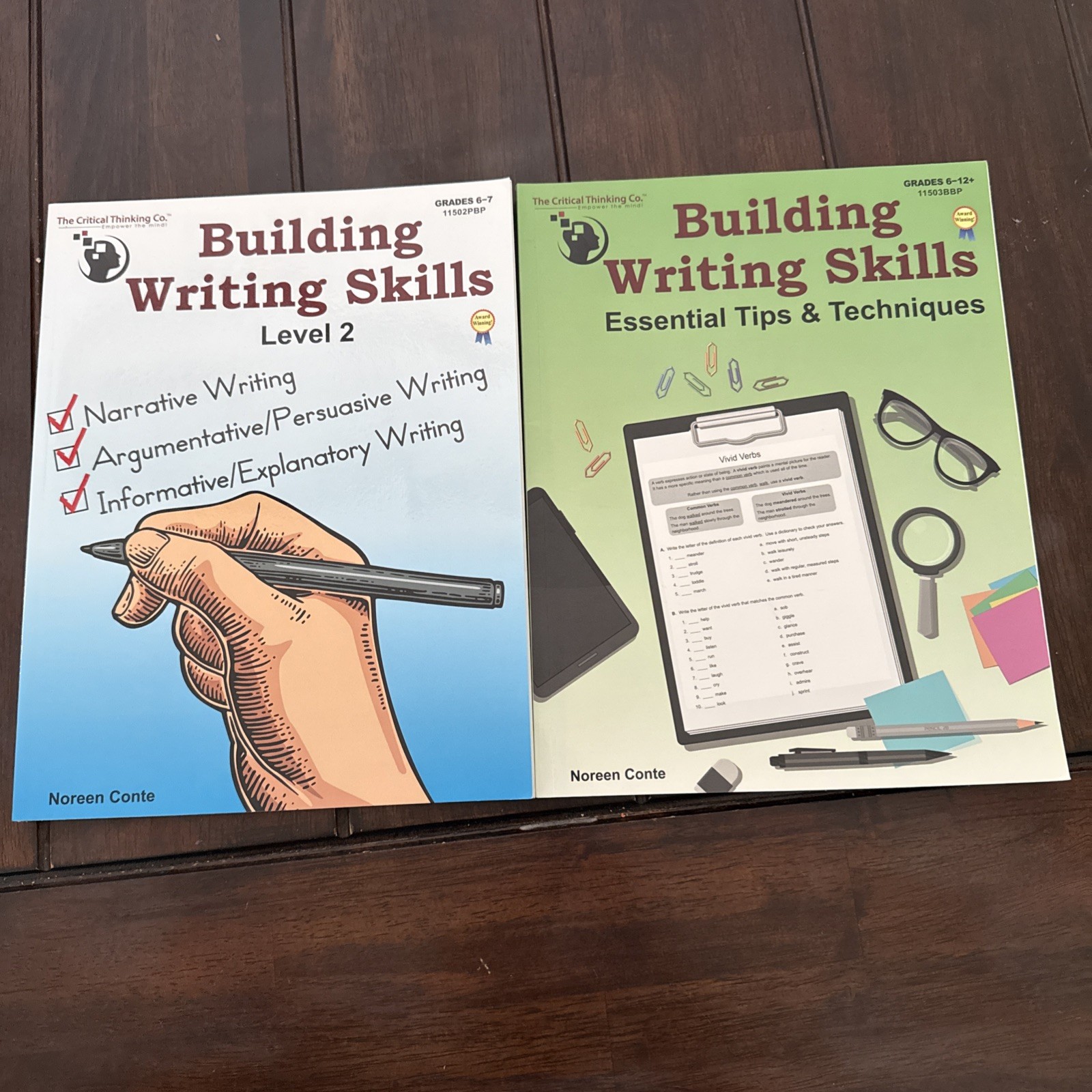 Building Writing Skills Levels 1 & 2 Critical Thinking Co.