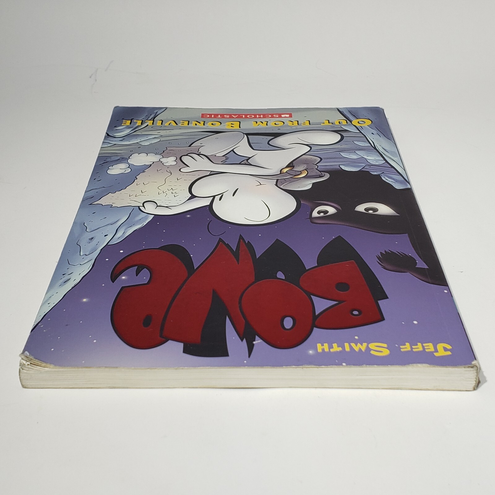 BONE Out From Boneville Comic Book Novel Vol 1 Jeff Smith 1st Scholastic Edition