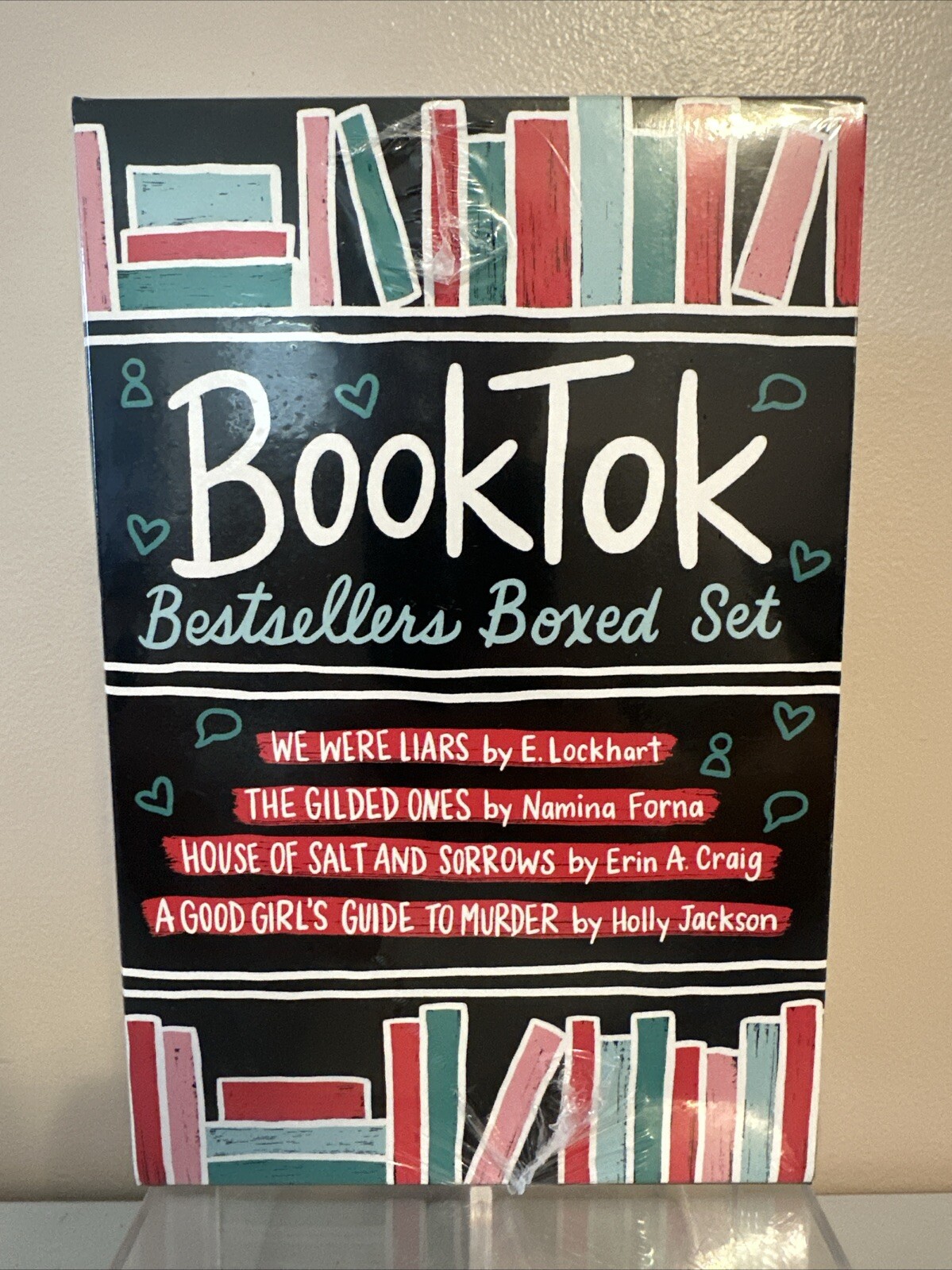 BookTok Bestsellers Boxed Set of 4 – NEW SEALED We Were Liars, Gilded Ones +2