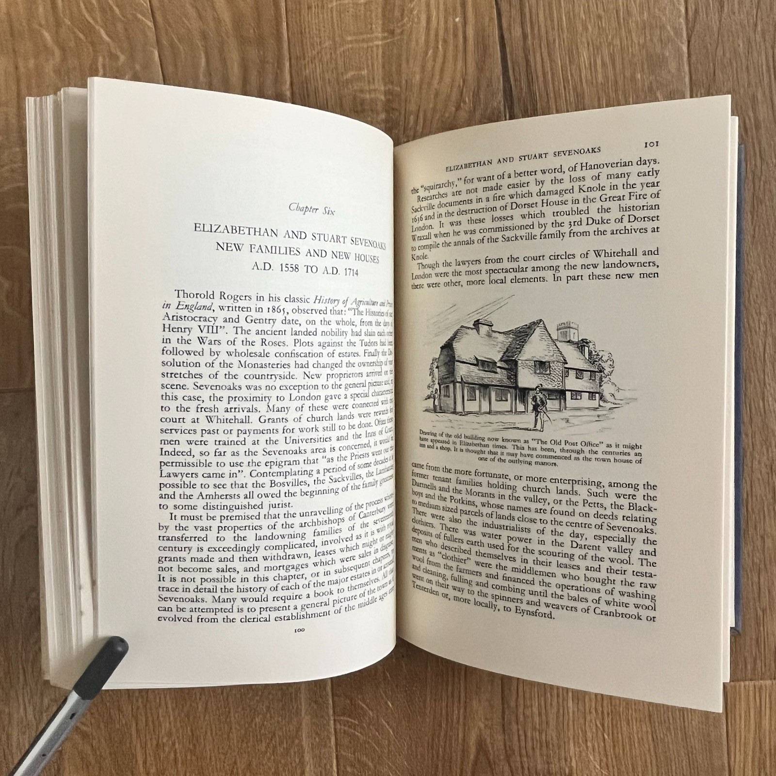 The Pleasant Town of Sevenoaks A History. John Dunlop. Signed 1st Edition 1964