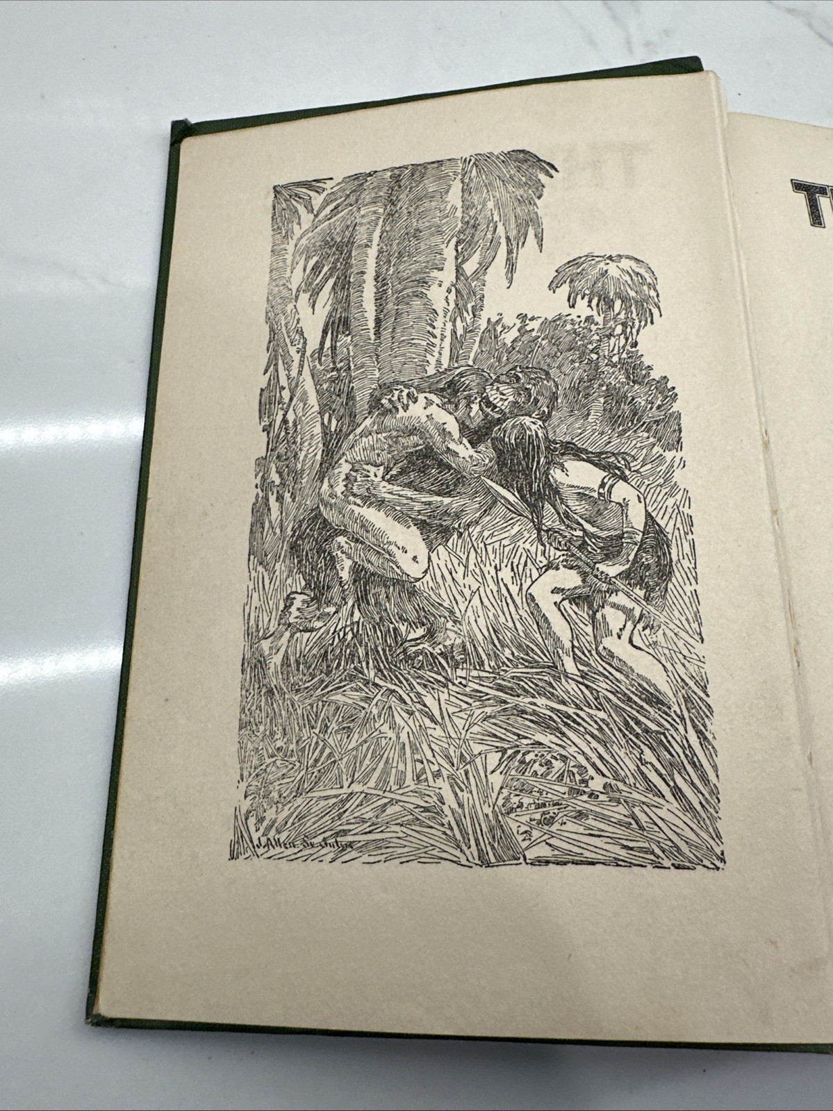 The Son of Tarzan by Edgar Rice Burroughs 1918 A L Burt Company Hardcover