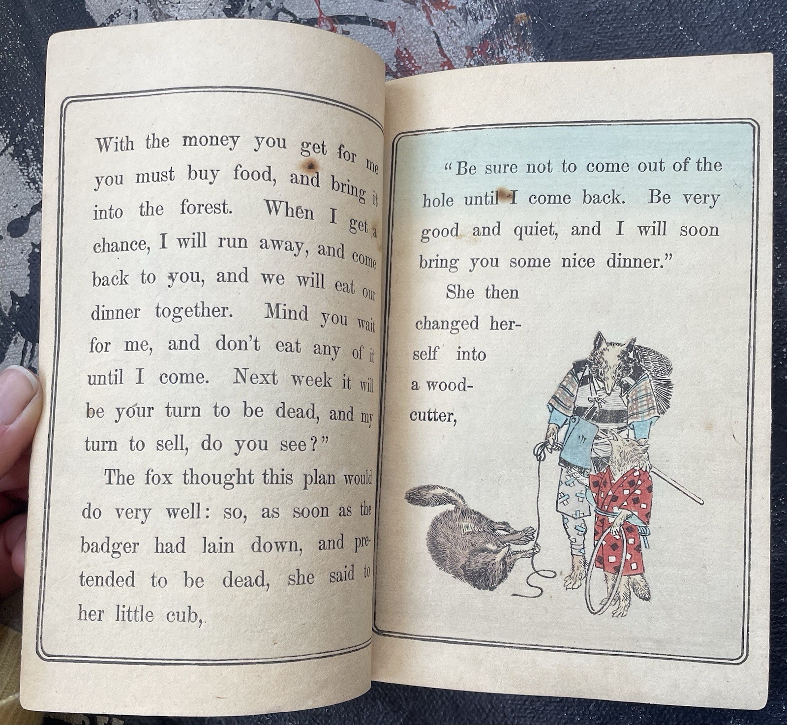 The Cub’s Triumph Japanese Fairy Tale Series No.12 Kobunsha As Is