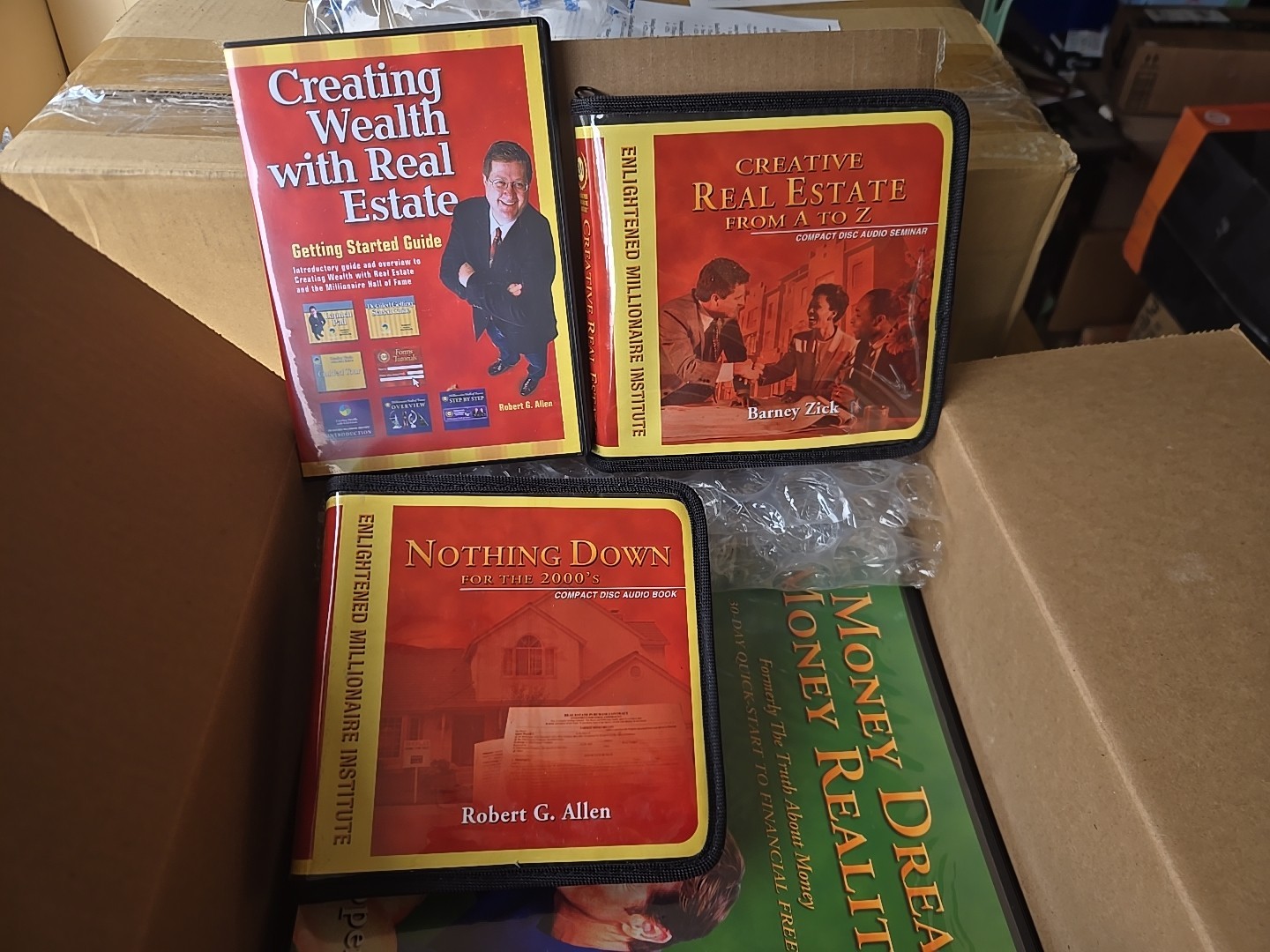Vintage Robert G. Allen Enlightened Millionaire Institute EMI Set Real Estate CD