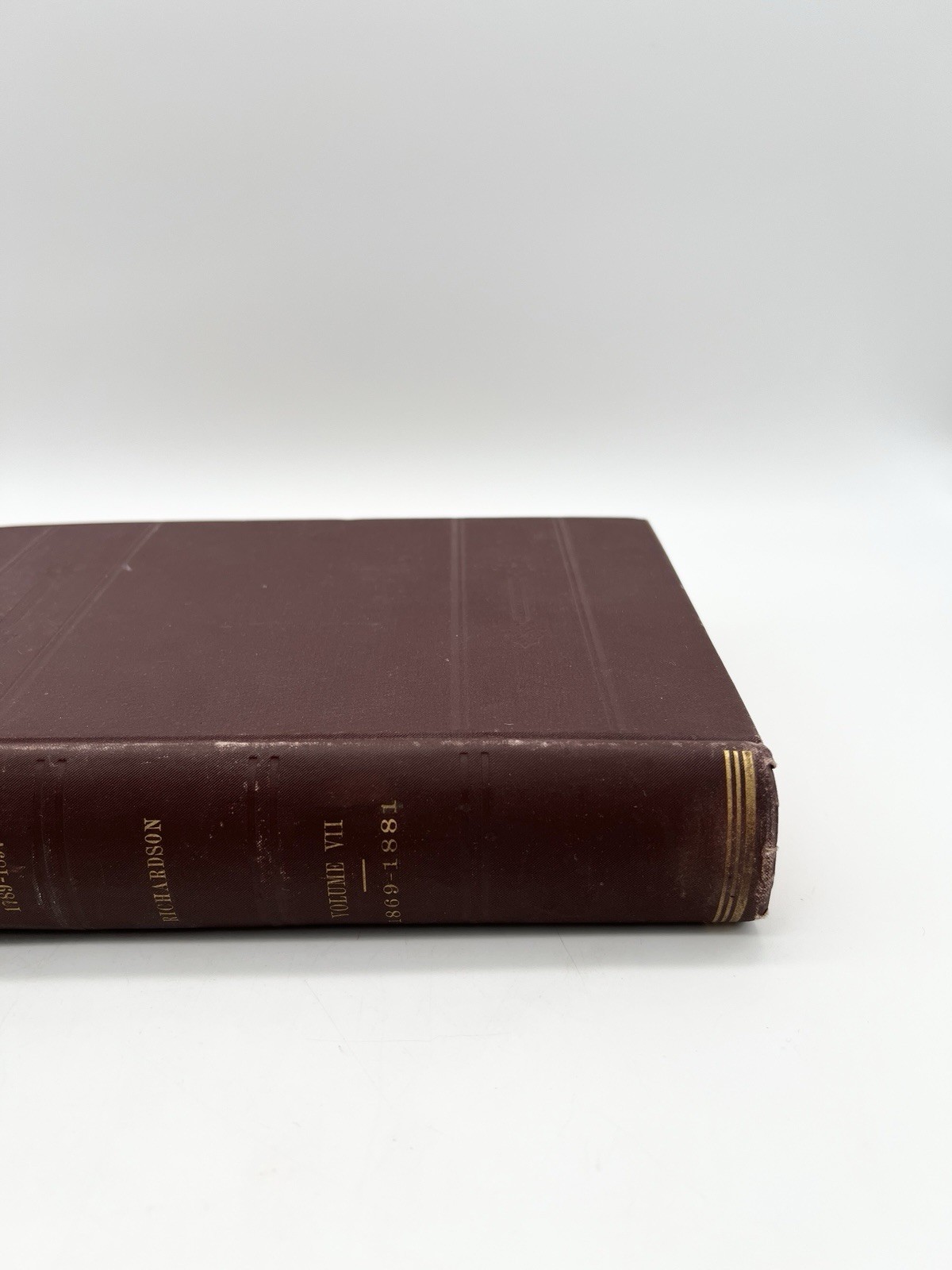 1898 Messages & Papers of the Presidents Vol VII 1869-1881 James D Richardson