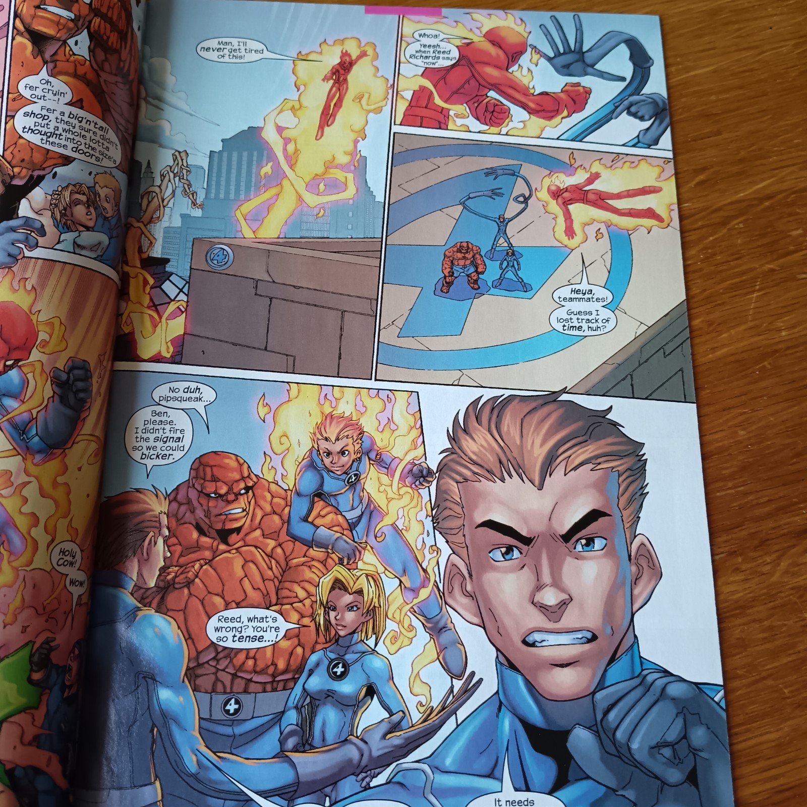 Fantastic Four #1 2004 – The Thing #1 2003 & Fantastic Four The Legend Marvel