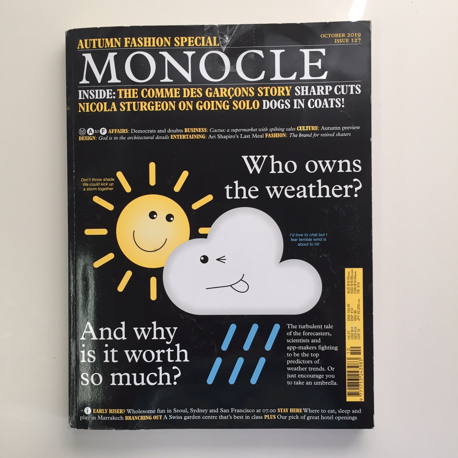 Monocle October 2019 Issue 127 Who Owns the weather? 242 Pages