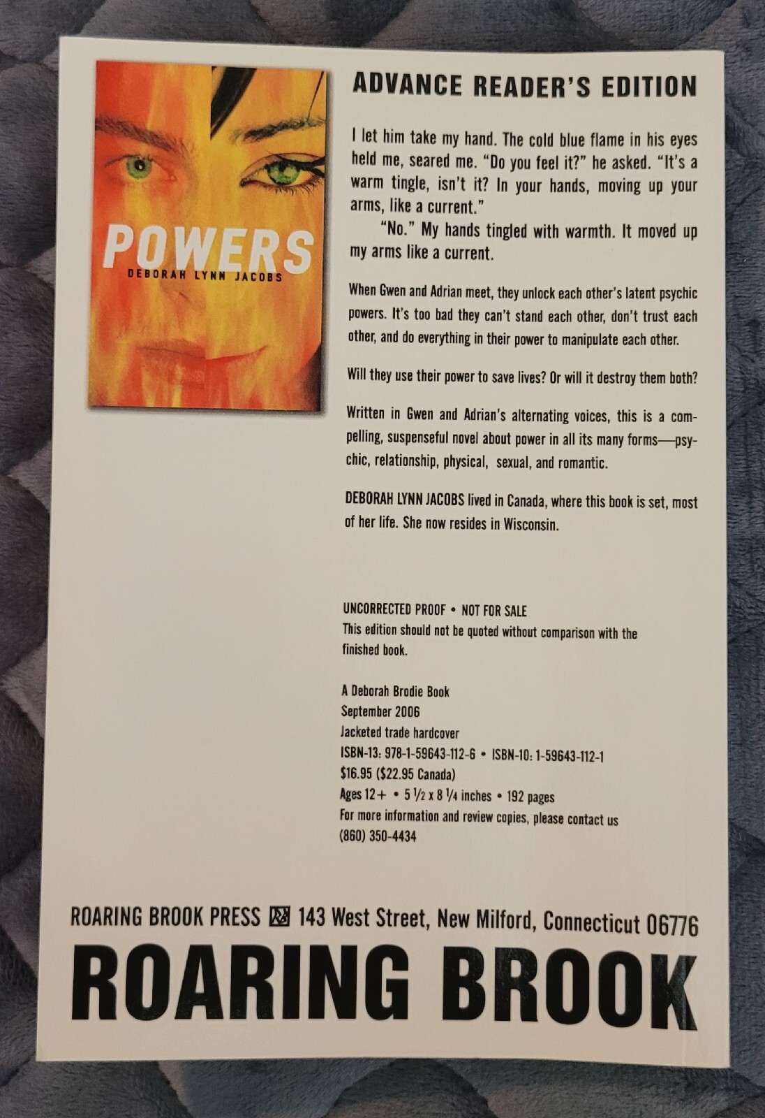 Powers By Deborah Lynn Jacobs , Roaring Brook
