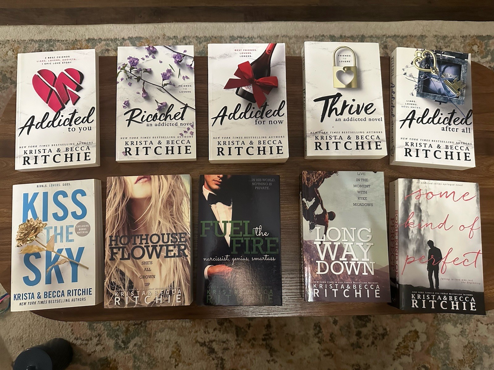 Krista & Becca Ritchie Complete Addicted & Calloway Sisters + Companion Duet
