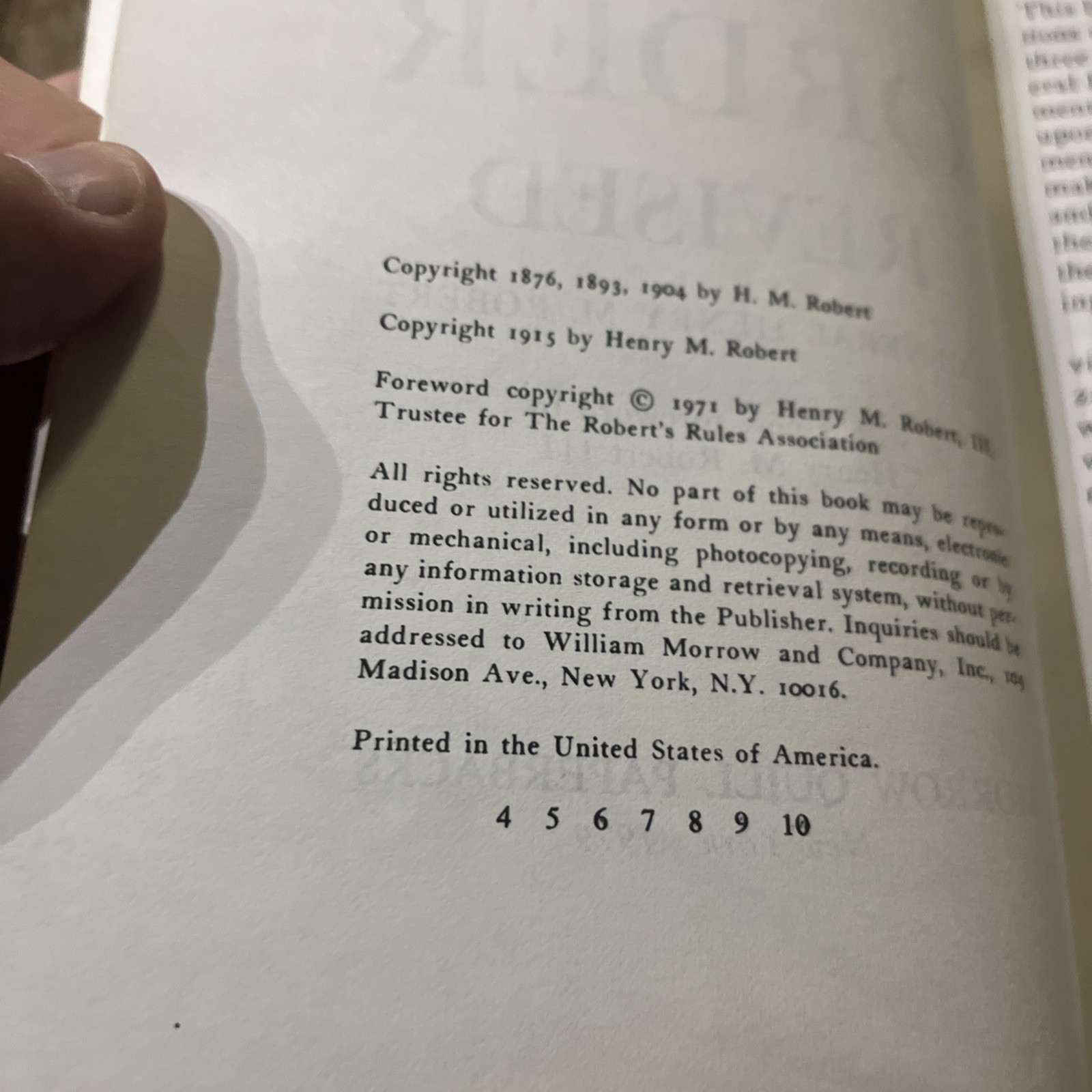 Robert’s Rules of Order Revised – Paperback By Henry M. Robert III