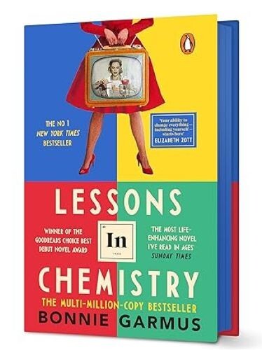 Lessons in Chemistry Bonnie Garmus Hardcover brand new