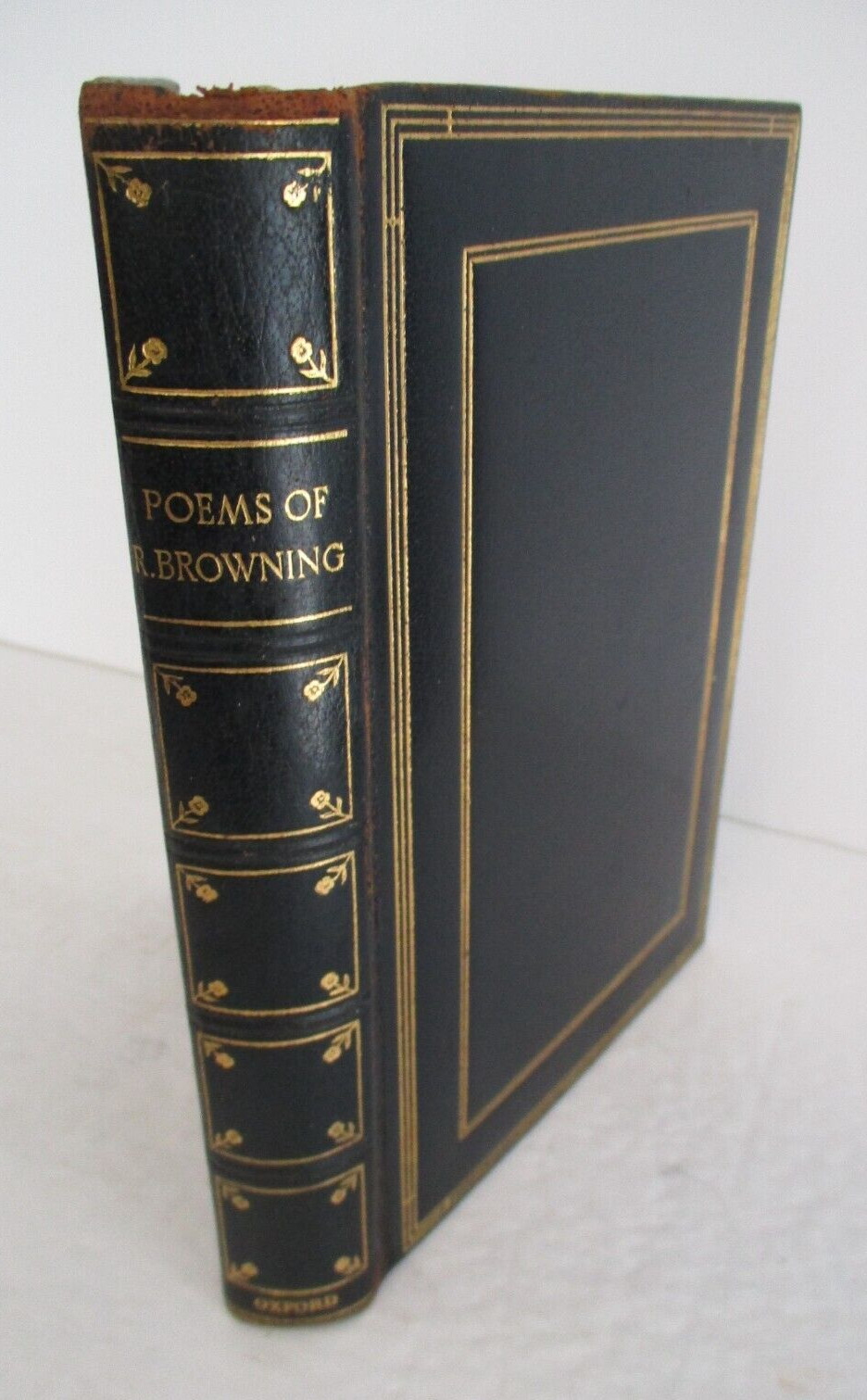 The POETICAL WORKS OF ROBERT BROWNING, Leather, Oxford University Press, 1946