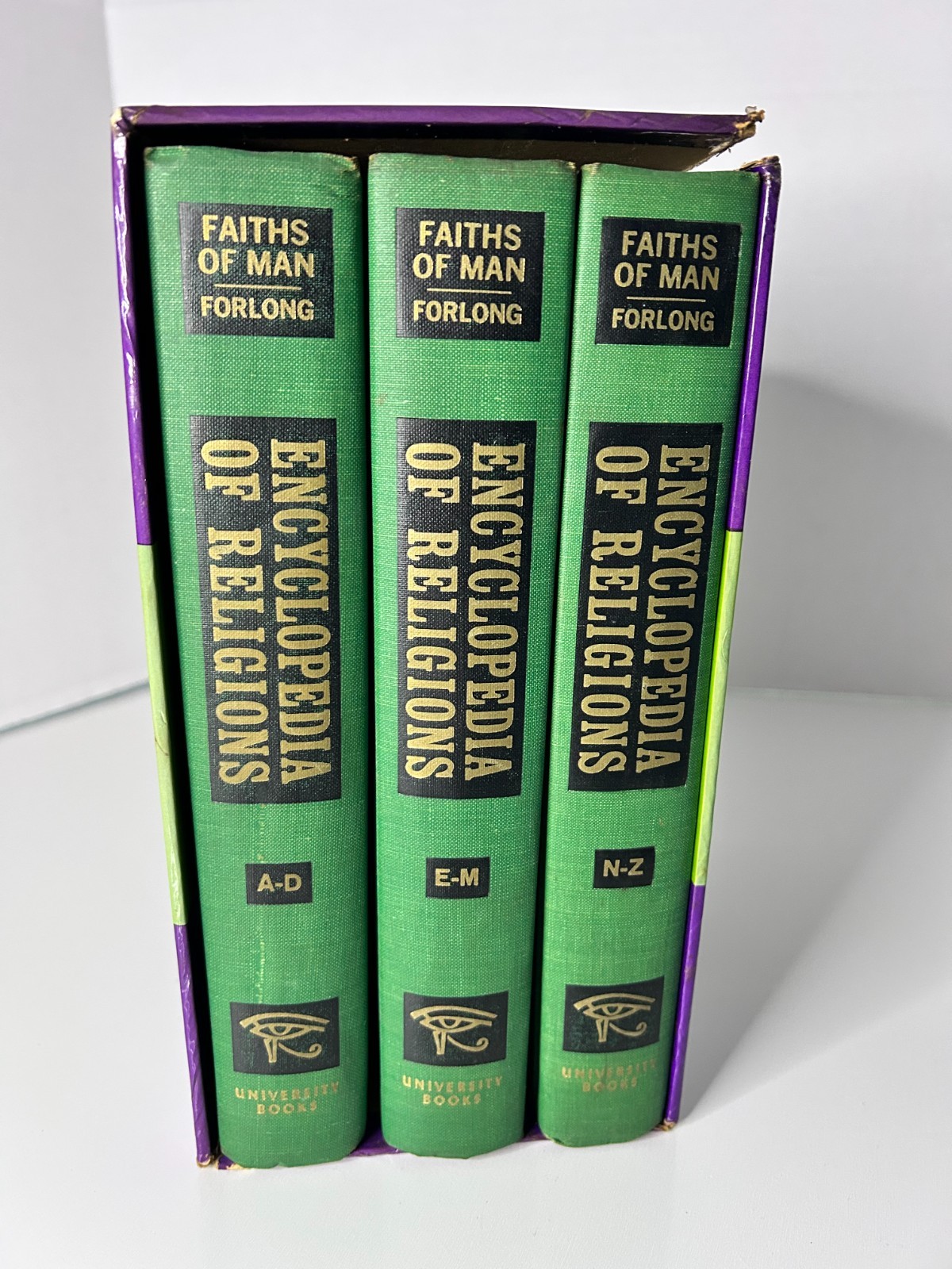 Encyclopedia of Religions – J.G.R. Forlong – University Books, NY – 3 Vols-1964