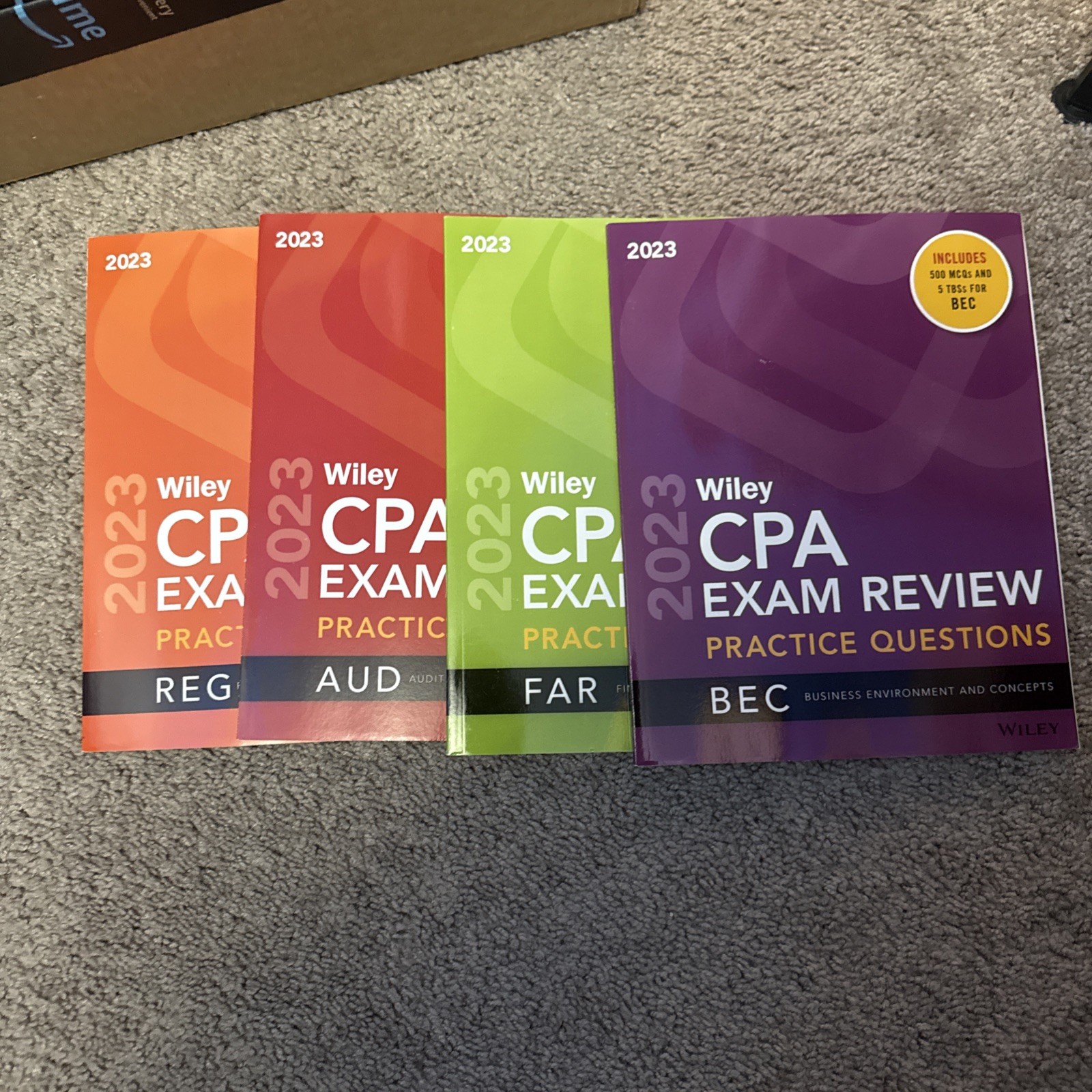 Wiley’s CPA 2023 Study Guide + Question Pack: Complete Set-NEW