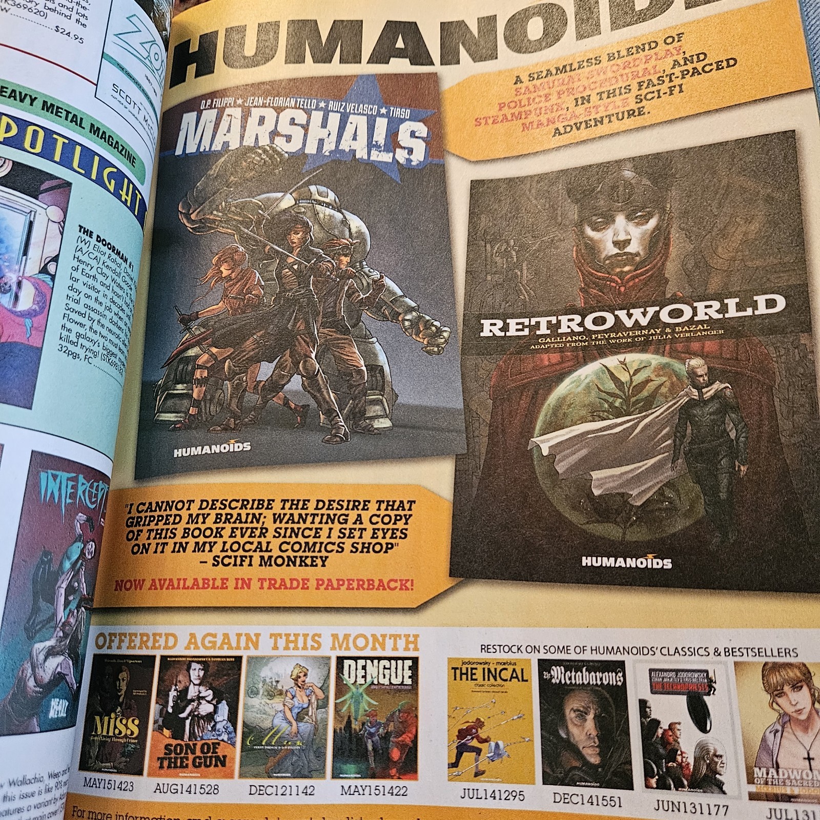 PREVIEWS THE COMIC SHOP CATALOG MAGAZINE 328 JAN 2016 MARVEL DC 600 PAGES -WB15