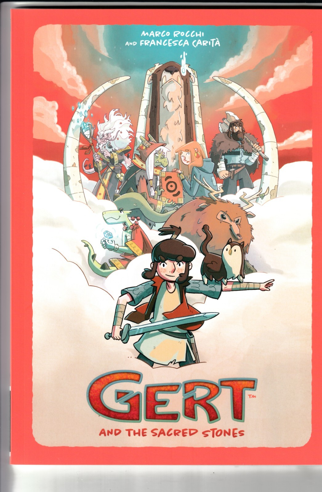 GERT AND THE SACRED STONES, TRADE PAPERBACK TPB, Dark Horse Comics (2021)