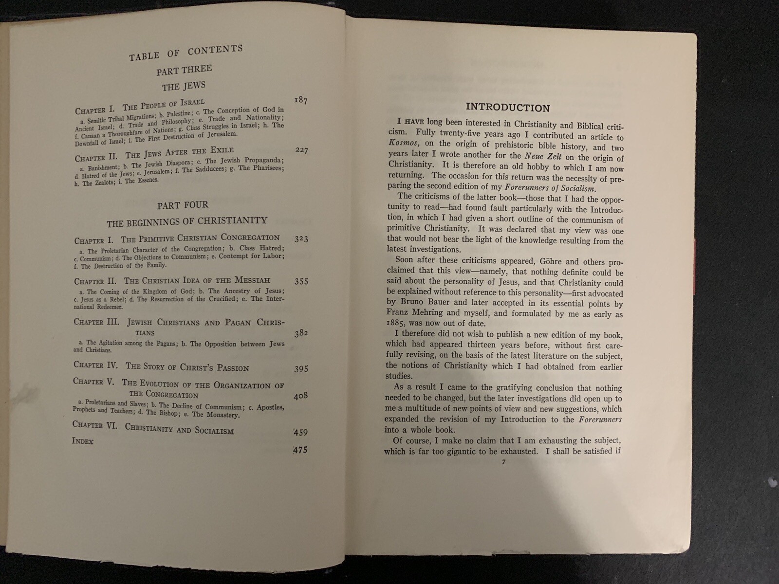 RARE!!! Karl Kautsky (1925) Foundations of Christianity [MARXISM / ANTHROPOLOGY]