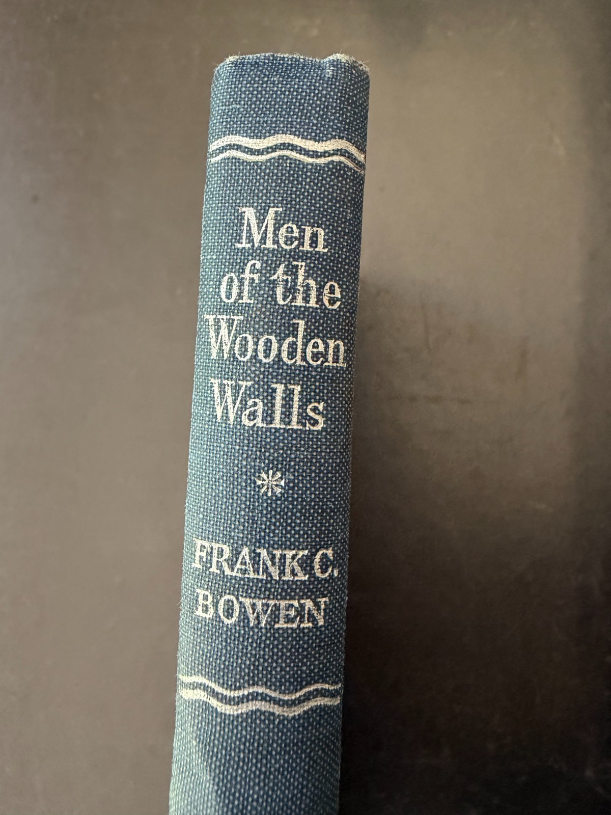 Men of the Wooden Walls by Frank C. Bowen 1952 1st Ed. HC Illus. VG!