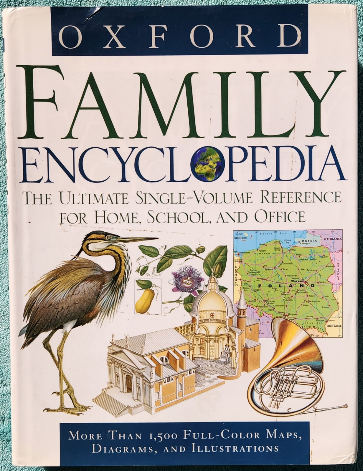 Oxford Family Encyclopedia 1997 First Edition Hardcover 760 Pages – 1500 Photos