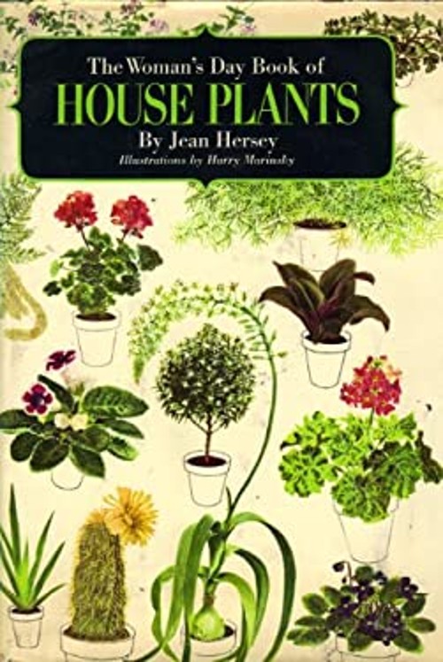 Woman’s Day Book of House Plants Hardcover Jean D. Hersey