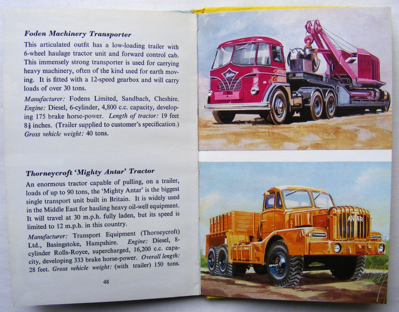 Ladybird Book – Commercial Vehicles-Recognition Series 584-Good/VGC +FREE COVER+