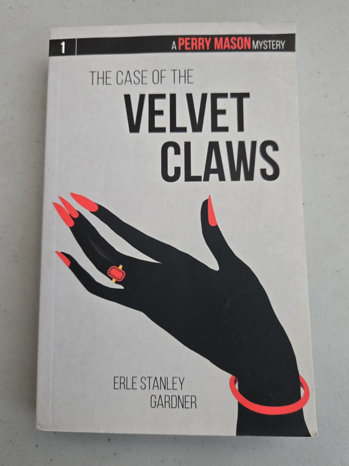 Case of the VELVET CLAWS by Erle Stanley Gardner PERRY MASON #1 Ankerwycke RARE
