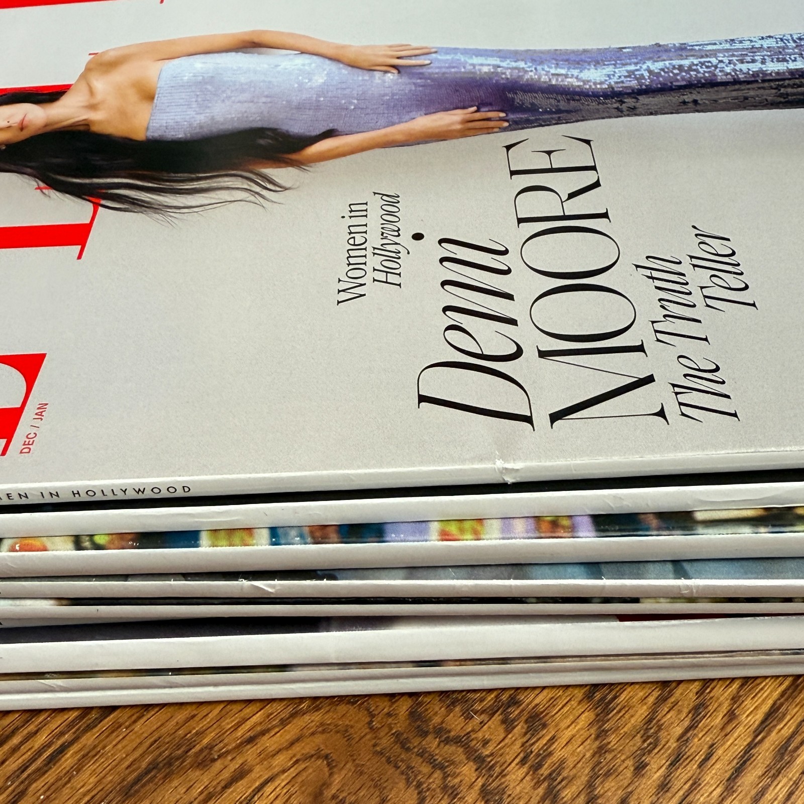 LOT OF 9 ELLE MAGAZINE 2025 COMPLETE YEAR FASHION STYLE CELEBRITY