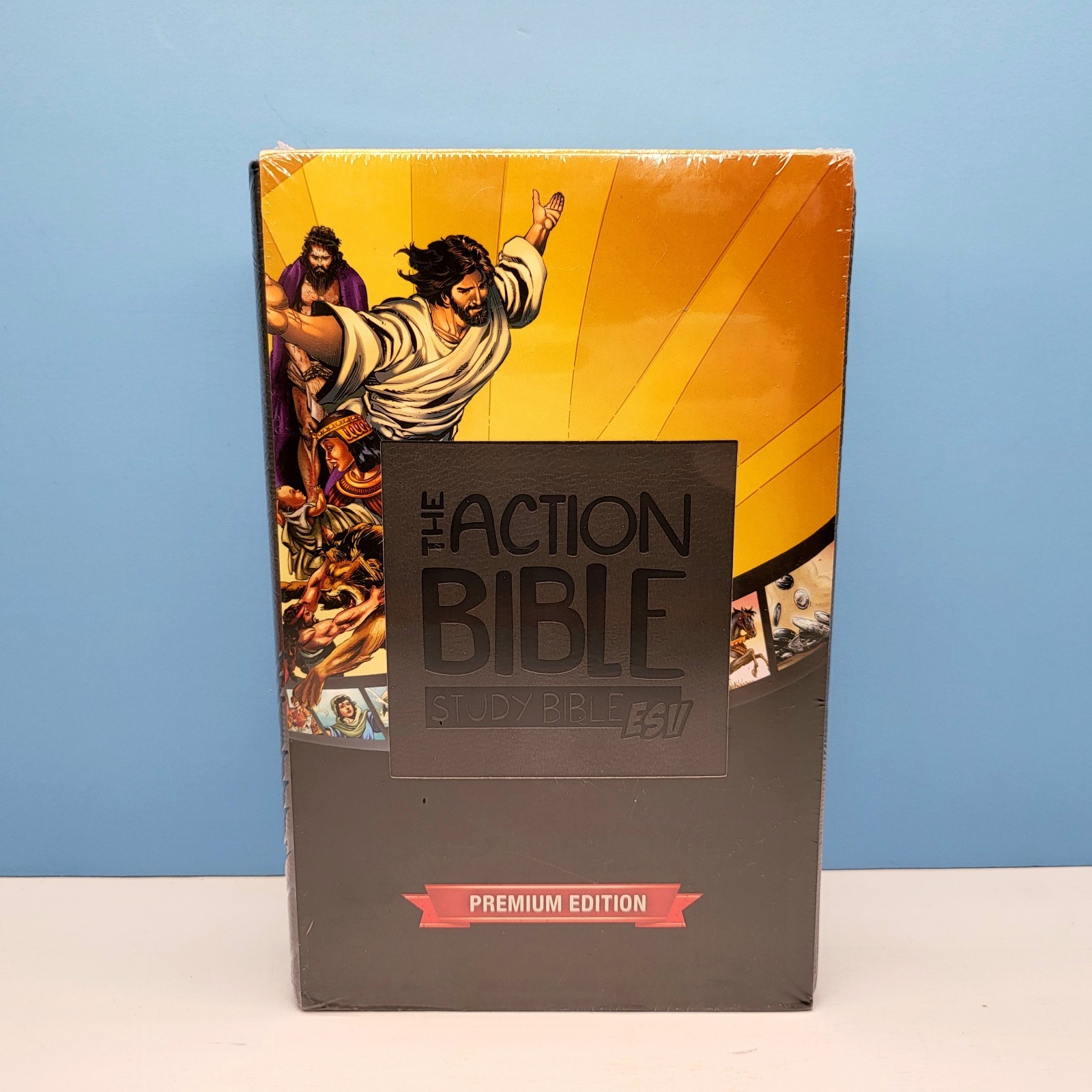 Teen Study Bible ESV Action Bible Study Bible Faux Leather Illustrated NEW!