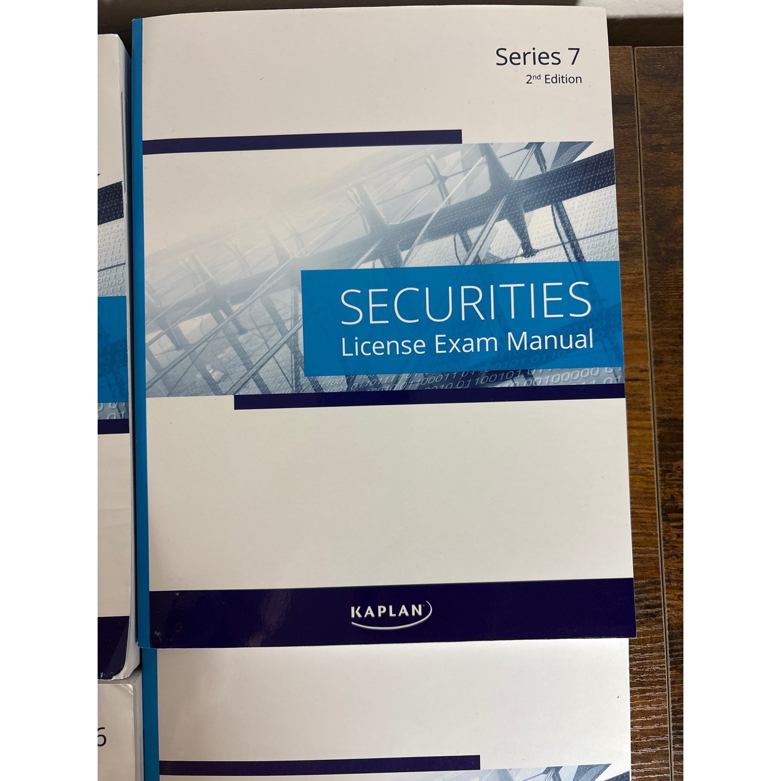 Kaplan Securities License Exam Manual Set Series 7 63 66 SIE Finance Study Books