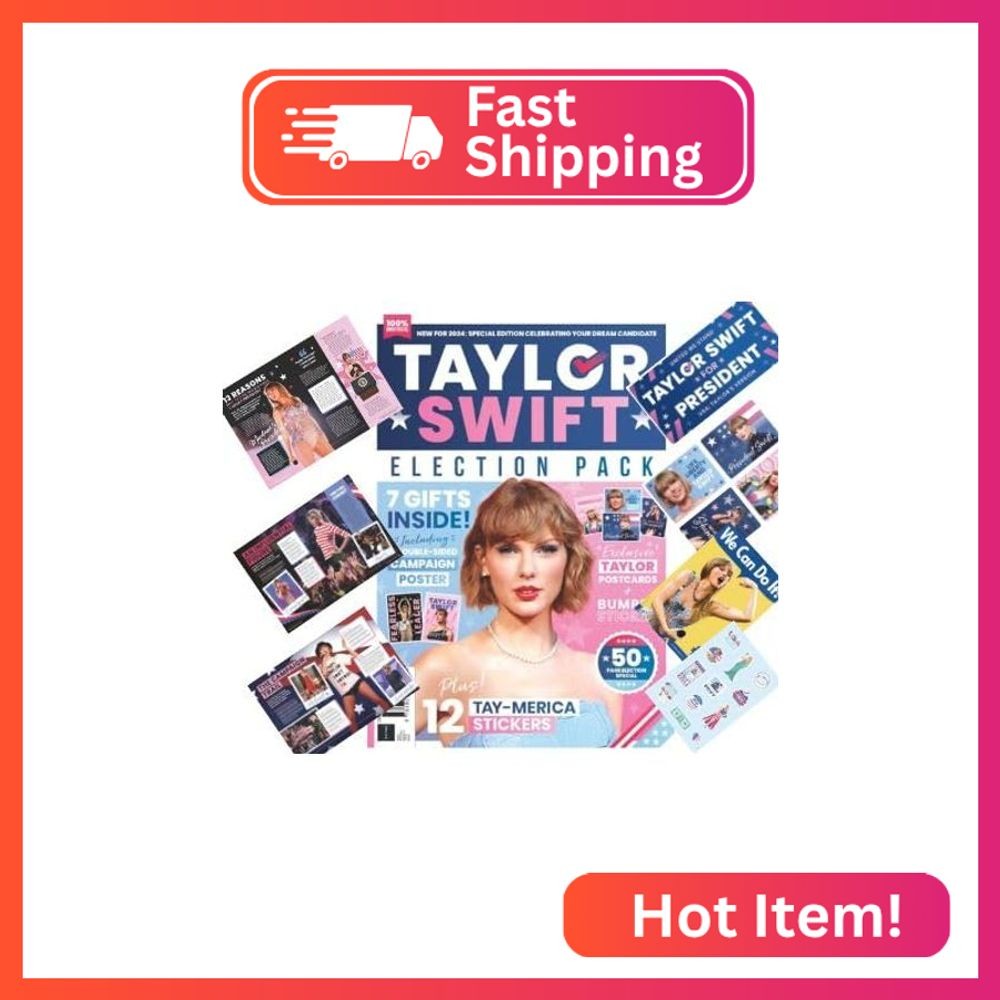 Taylor Swift Fan Pack Features Tour Posters, Postcards, Stickers and a Car Bumpe