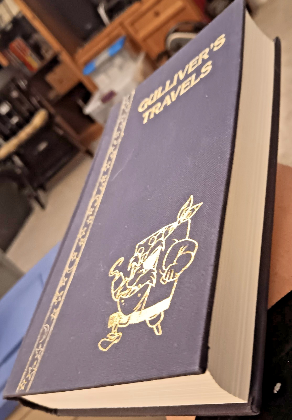 Gulliver’s Travels Hardcover 1991 Alfred A Knopf Borzoi Edition Classic Book