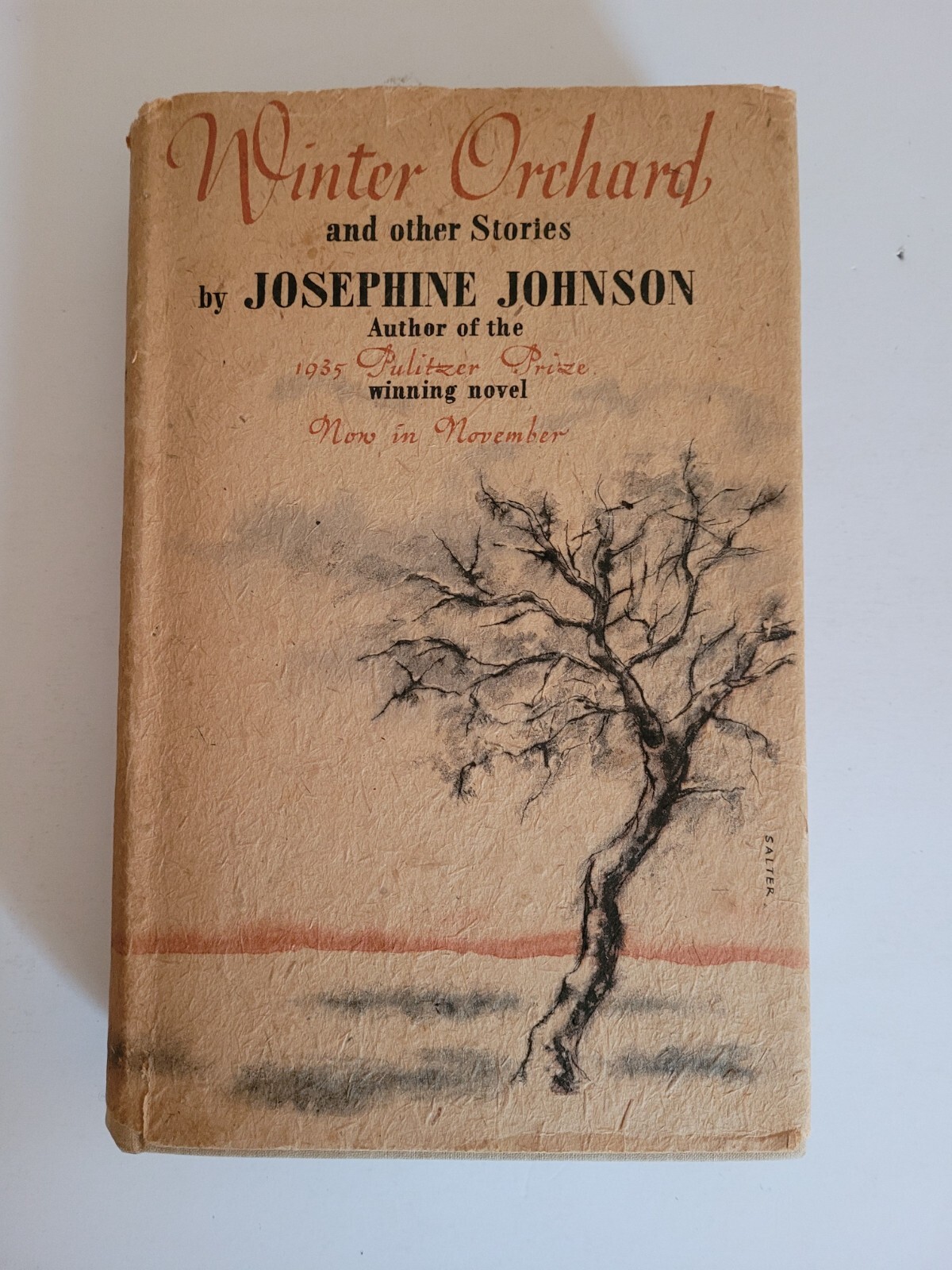 Winter Orchard and other Stories by Josephine Johnson. Simon and Schuster 1935