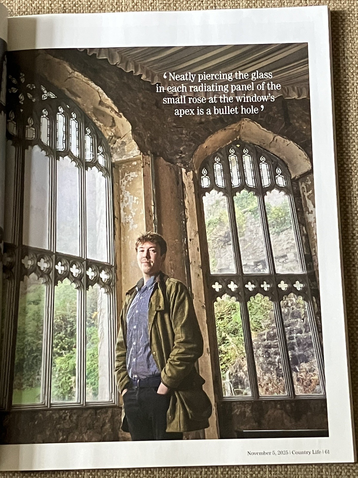 COUNTRY LIFE MAGAZINE 5/11/2025. Let Battle Commence – The Art Of War Reporting