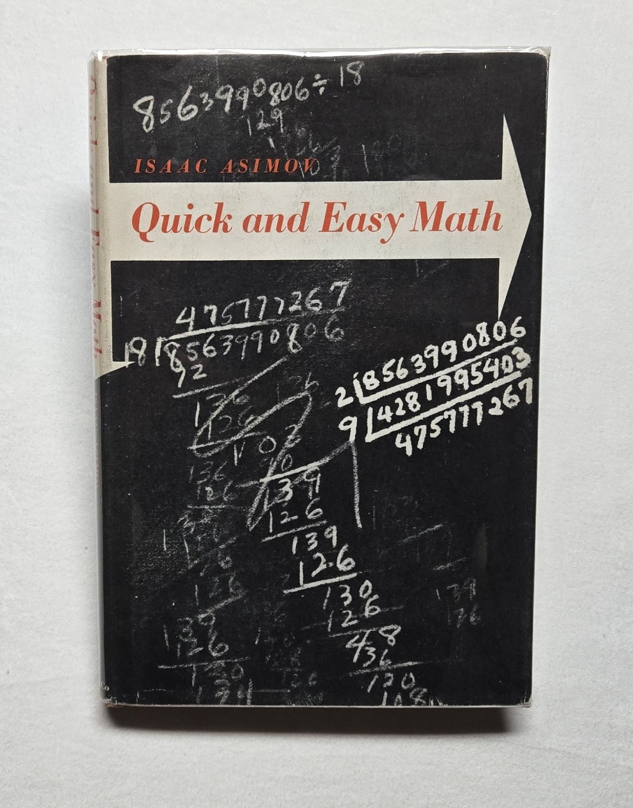 Quick and Easy Math By Isaac Asimov 1964 Hardcover