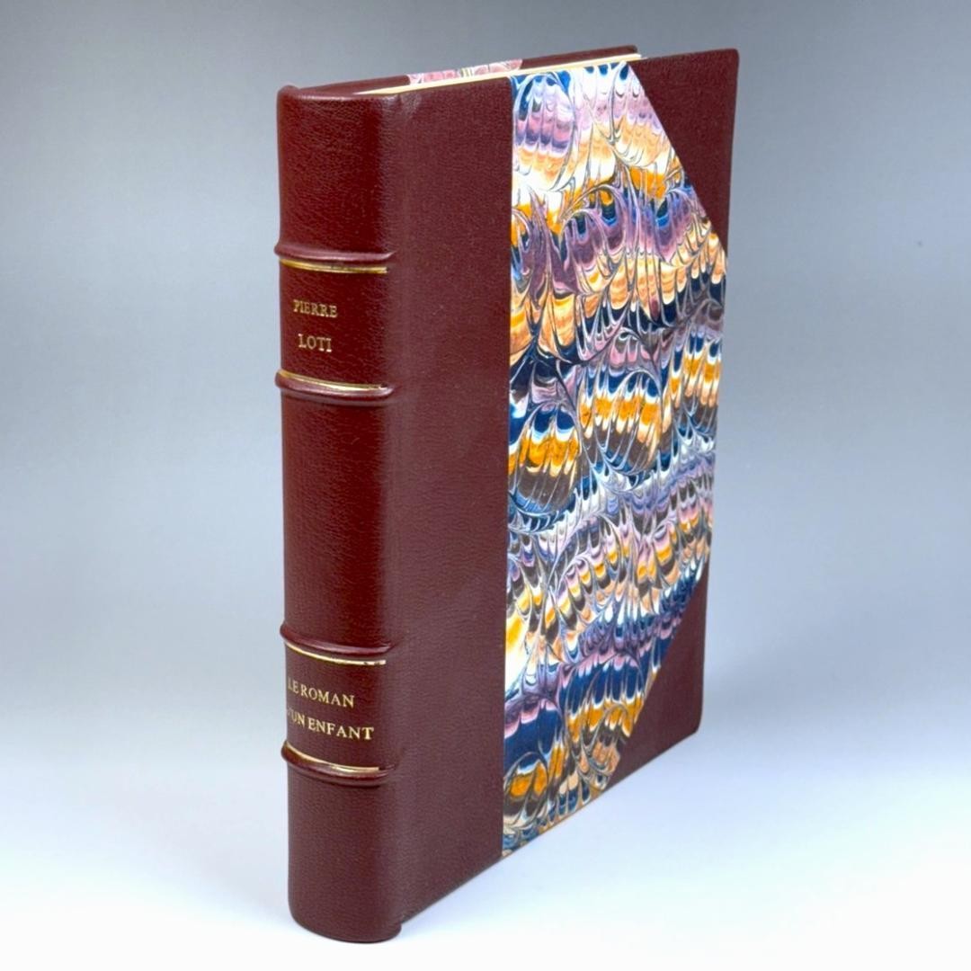 PIERRE LOTI LE ROMAN D’UN ENFANT 1936 A.E.MARTY Illustrations 234 Pages