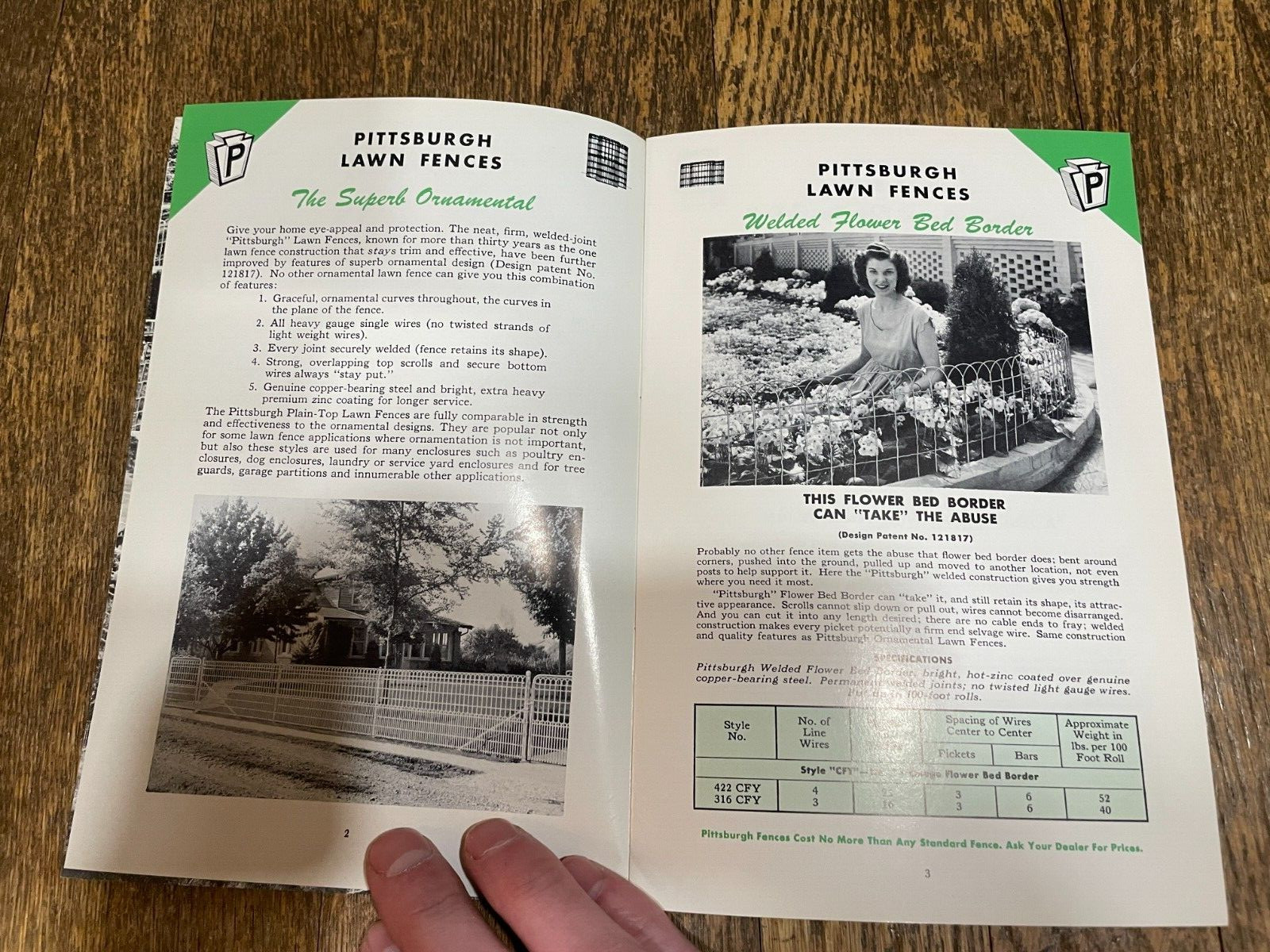 1955 Pittsburgh Fence Catalog Steel Lawns Steel Fabrics 16 Pages Vintage
