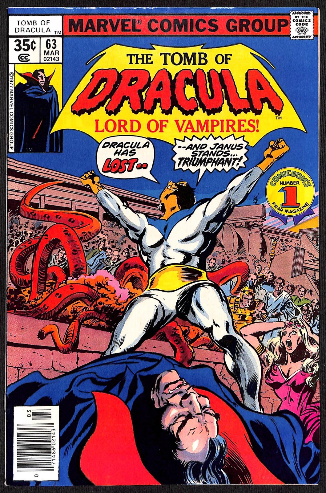 Tomb of Dracula #63 VFN