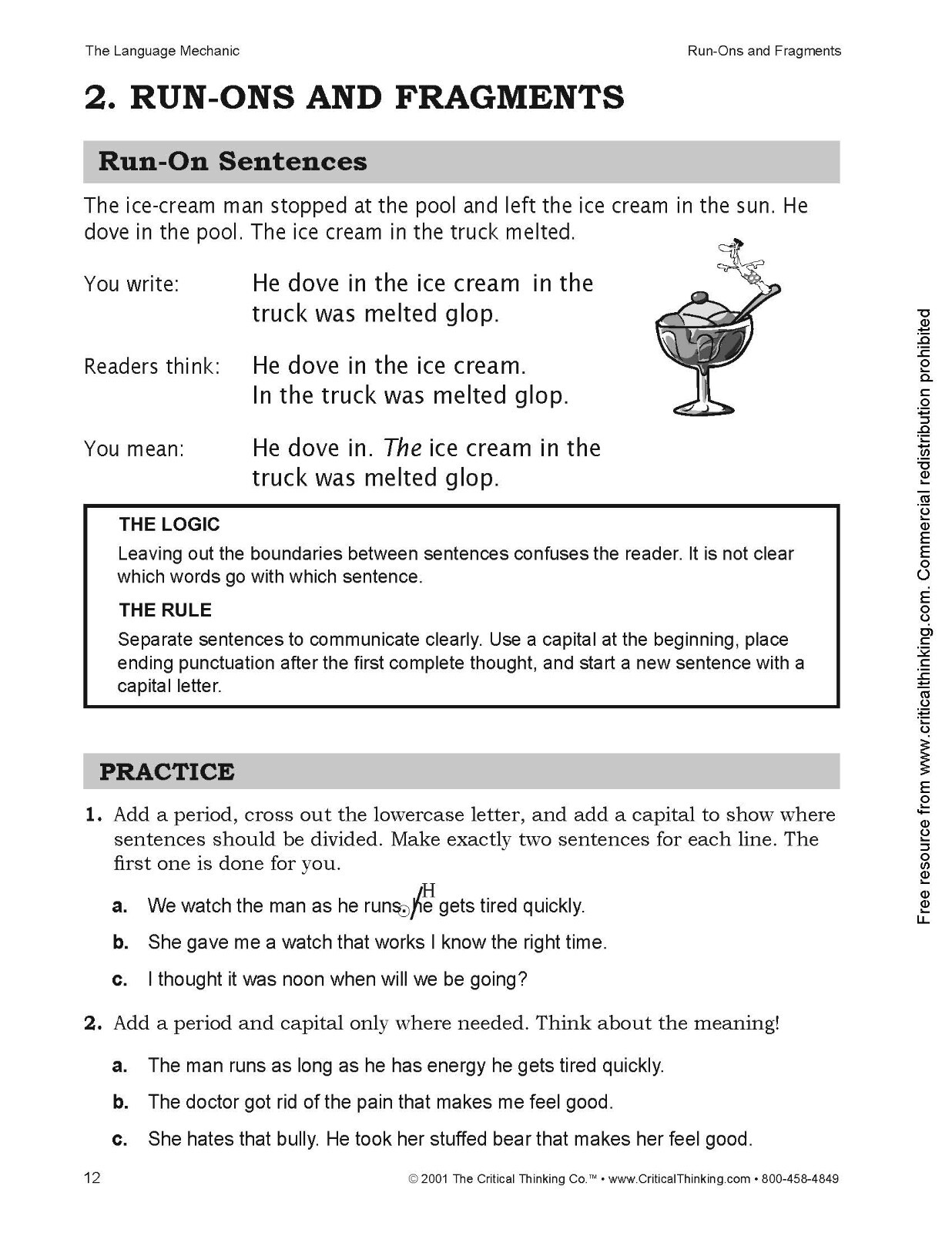 The Language Mechanic Language Arts Workbook for Grades 4-7