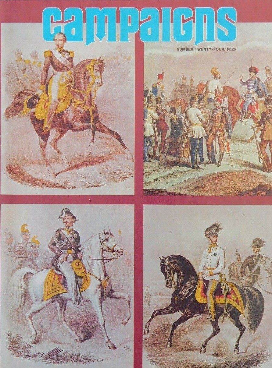 Campaigns International Military Miniatures War No24 Vol 4 1979 Vintage Magazine