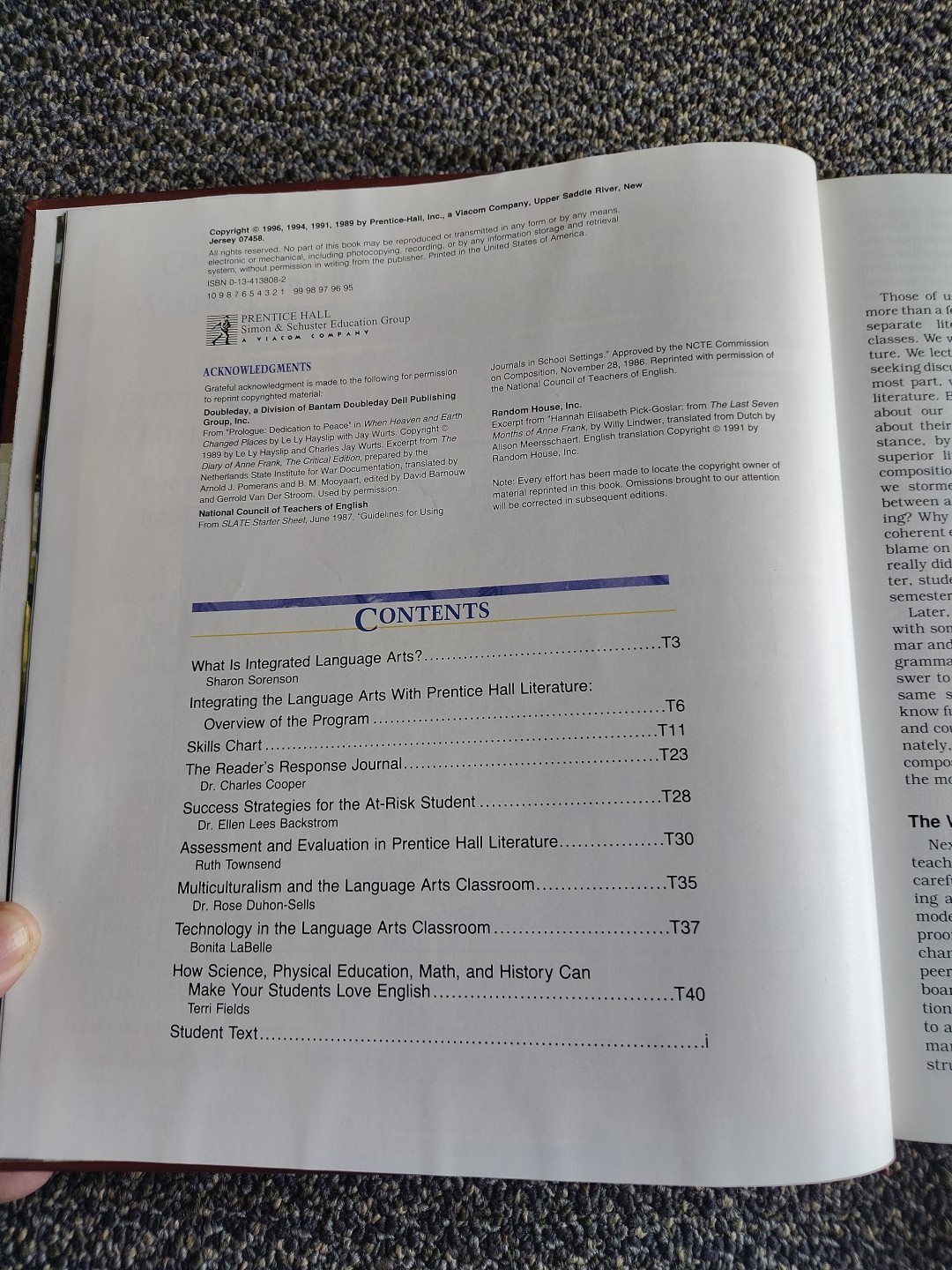 Prentice hall Literature (Hardcover, ,Annotated Teachers Edition Silver