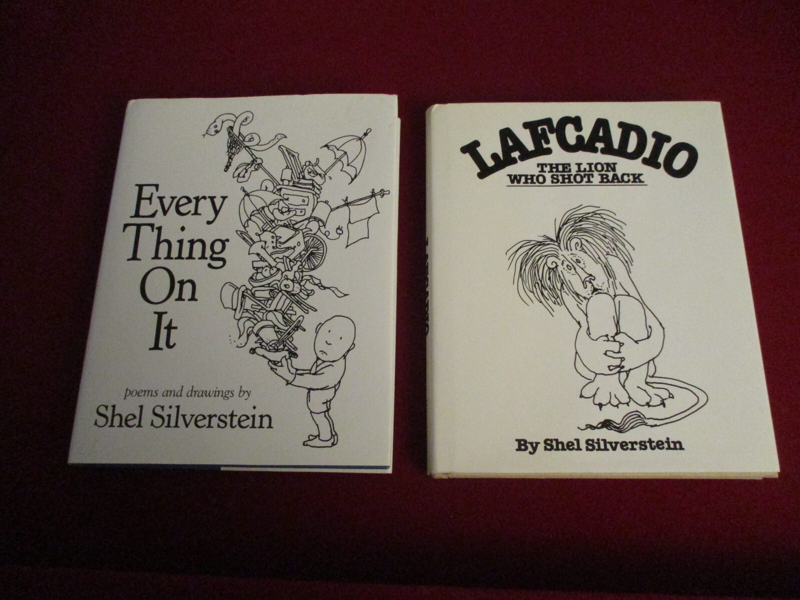 10 Shel Silverstein ~ Giving Tree ~ Light in the Attic ~ Where the Sidewalk Ends